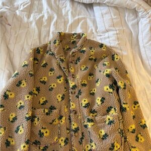 Amazon Tan Floral Jacket